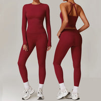 Yoga Set Women Seamless Workout Set