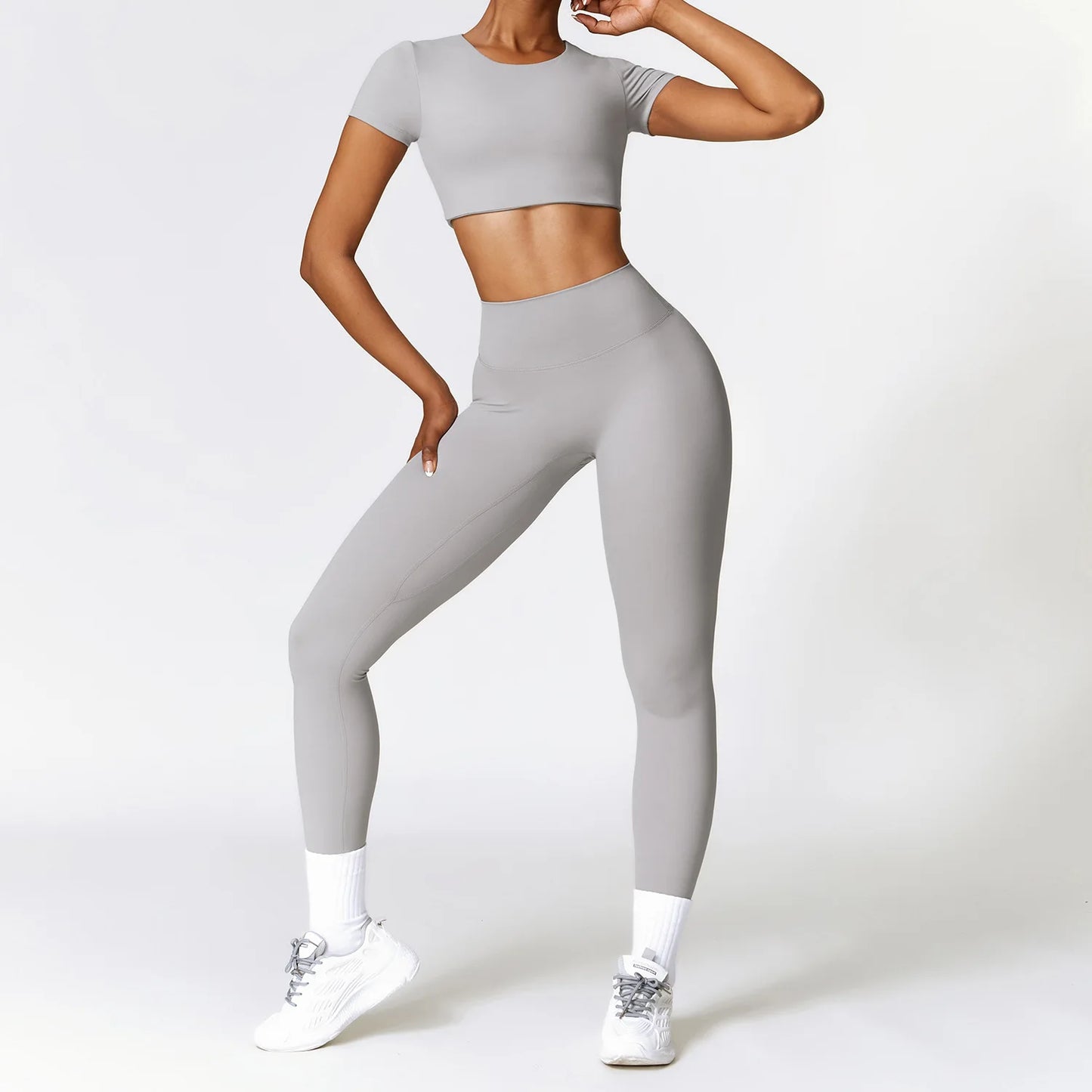 Yoga Set Women Seamless Workout Set