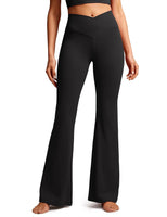 Crossover Flare Leggings