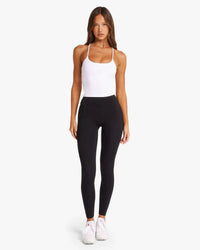 Tight Halterneck Vest Pilates Sports Yoga Long Workout Top Bra