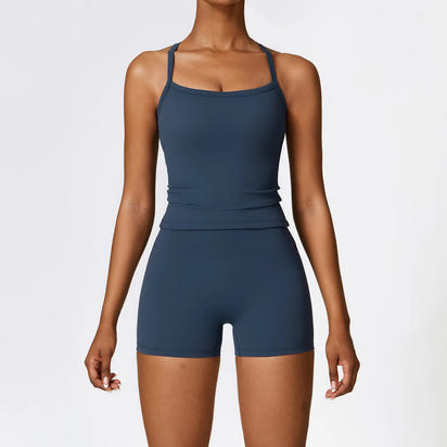 Yoga Set Women Seamless Workout Set