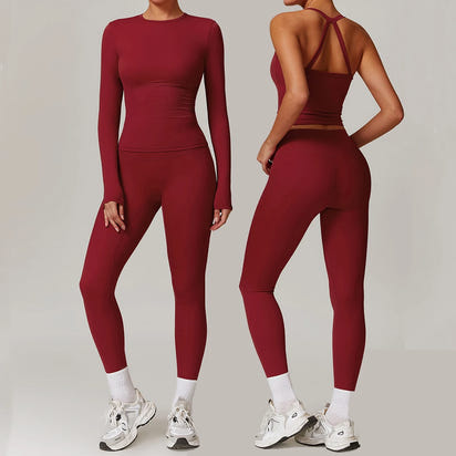 Yoga Set Women Seamless Workout Set