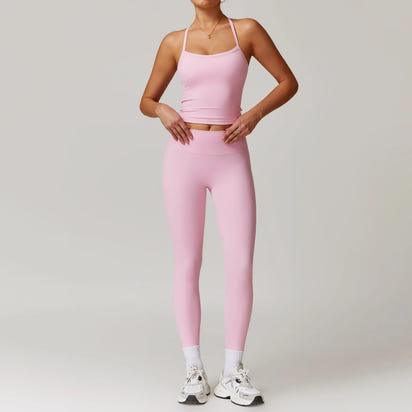 Yoga Set Women Seamless Workout Set