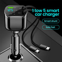 Retractable Car Charger Adaptor