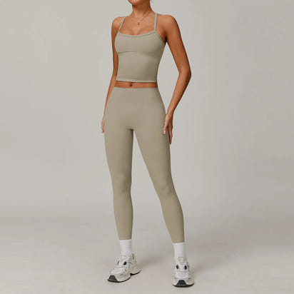 Yoga Set Women Seamless Workout Set