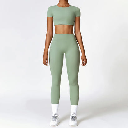 Yoga Set Women Seamless Workout Set