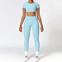 Yoga Set Women Seamless Workout Set