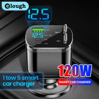 Retractable Car Charger Adaptor