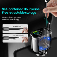 Retractable Car Charger Adaptor