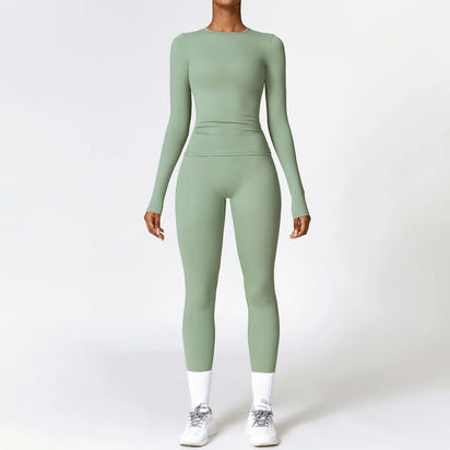Yoga Set Women Seamless Workout Set
